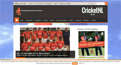 Desktop Screenshot of kncb.nl